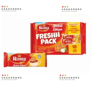 

Roma Biskuit Kelapa Fresh Pack 230g isi 10pack