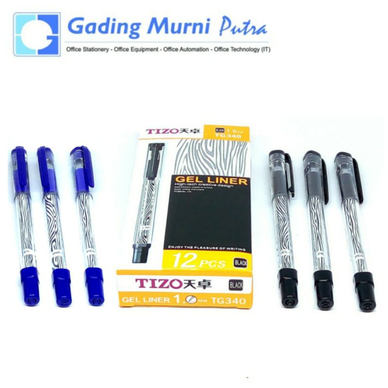 

Bolpen / Pulpen GEL TIZO TG340