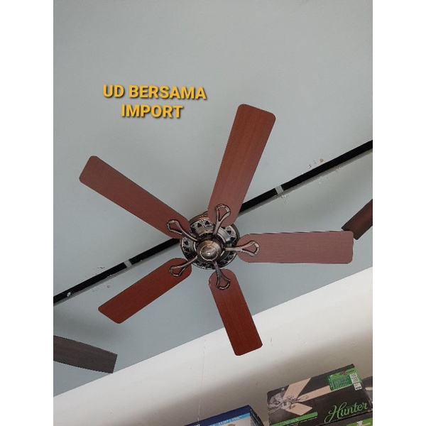 kipas angin plafon gantung hunter savoy 132cm ceiling fan