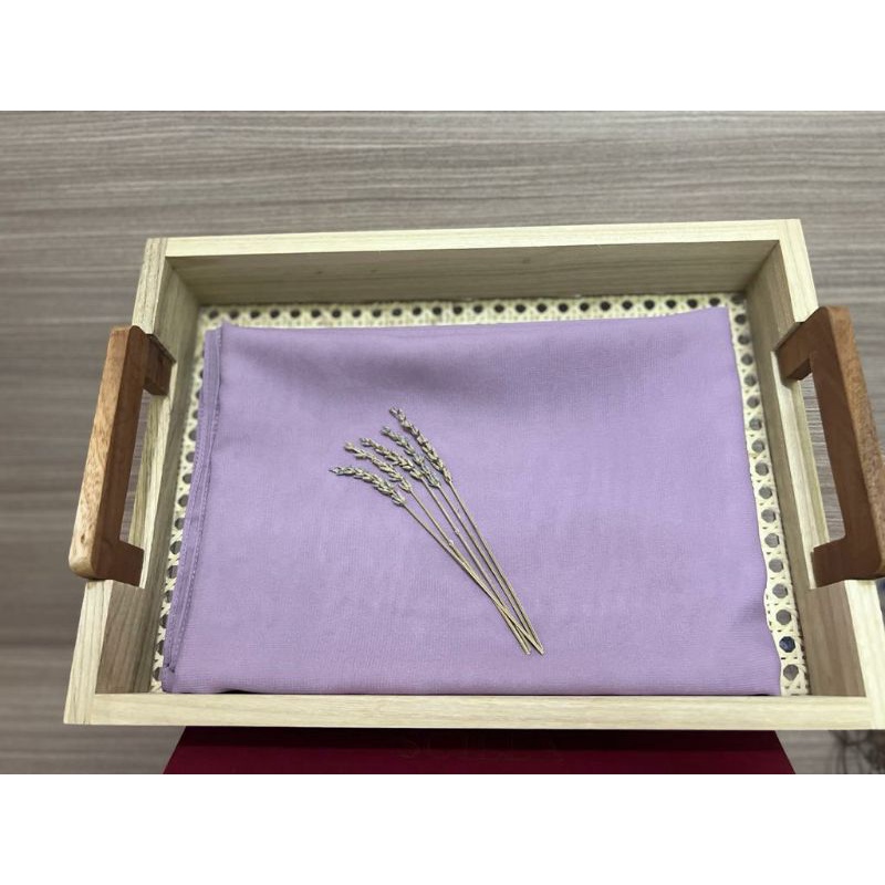 Jafiaa series ungu LAVENDER | hijab jilbab kerudung segi empat | polycotton polos