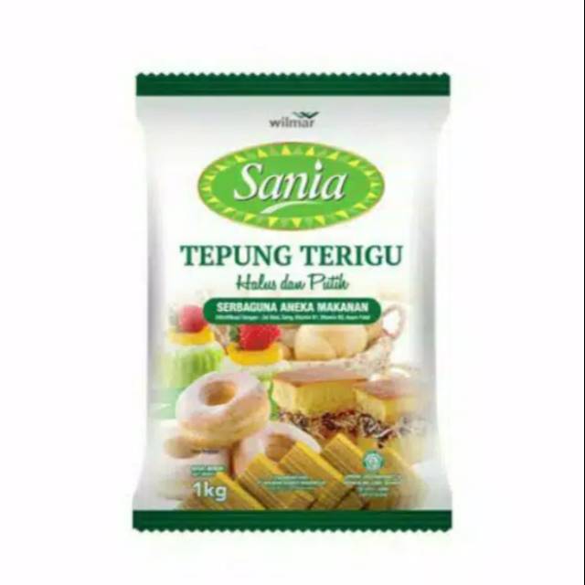 Tepung terigu Tulip dan Sania 1 kg