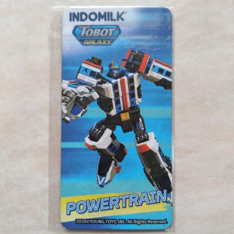 Magnet Kulkas Seri Tobot Galaxy Powertrain Young Toys Korea Indomilk Kondisi NOS