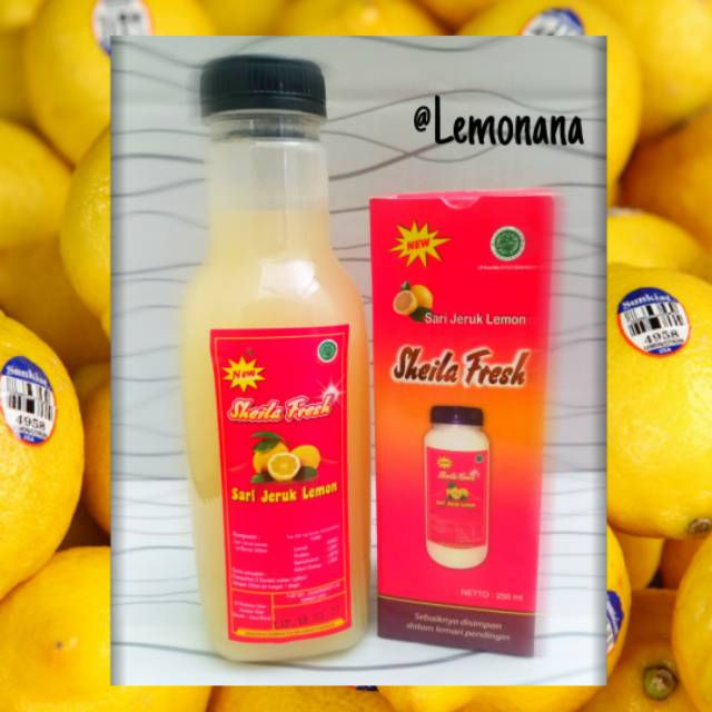 

Lemonana - SHEILA FRESH SARI LEMON 500 ML