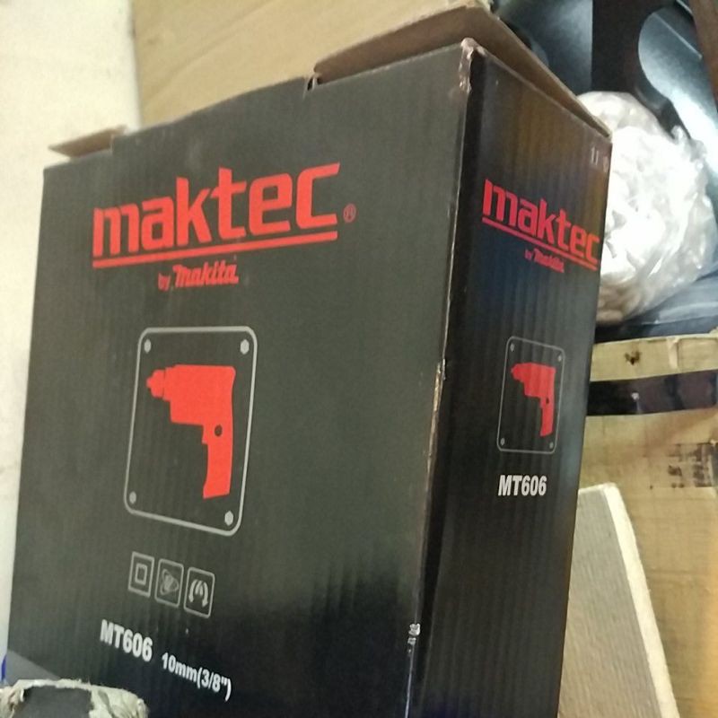 Mesin Bor tangan 10mm maktec mt 606