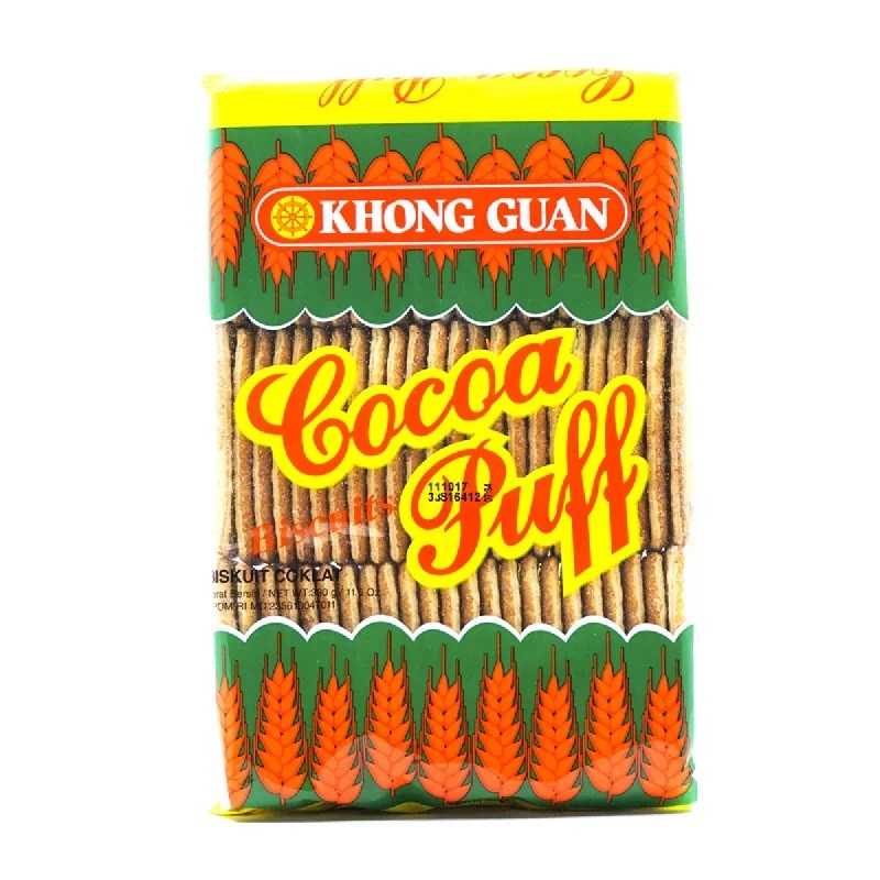 

KHONG GUAN Cocoa Puff 330g - Biskuit Cokelat