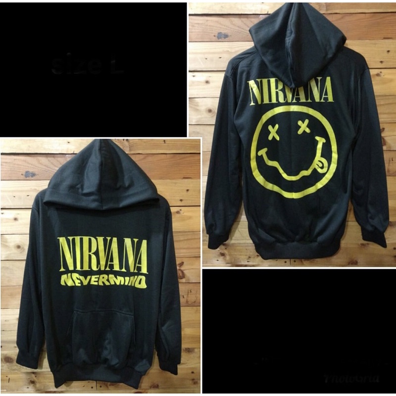 Jaket Musik Nirvana Original Prapatan Rebel