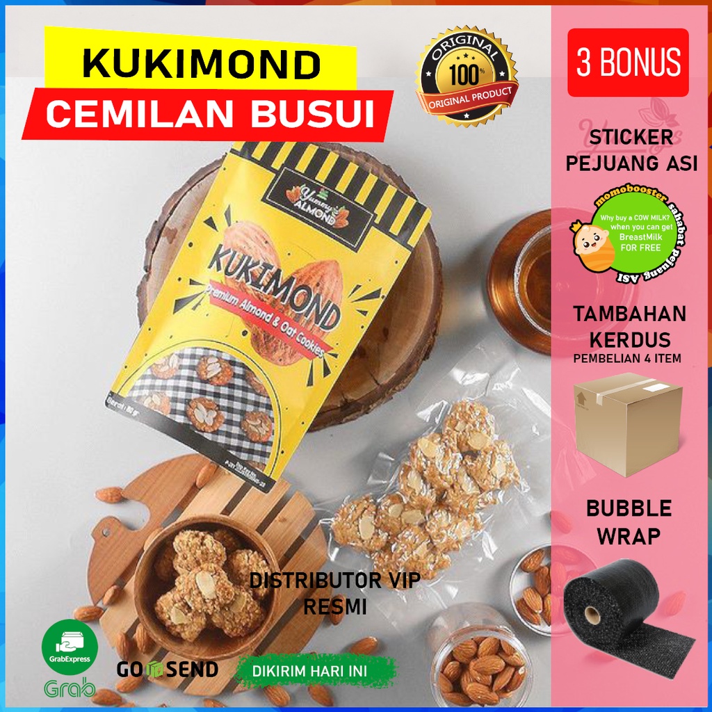 KUKIMOND Premium Almond &amp; Oat Cookies