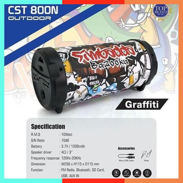 Simbadda Cst 800N Bluetooth Speaker Portable Simbada Cst800N Portabel