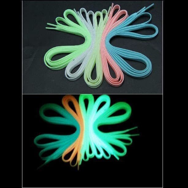 Tali Sepatu Luminous Shoelaces Glow in The Dark 2 PCS - DWA44