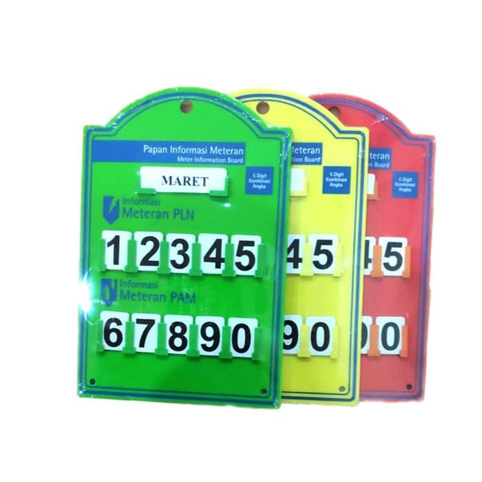 c20v111v Kenmaster Papan Meteran Pln Pam Meter E0D011E