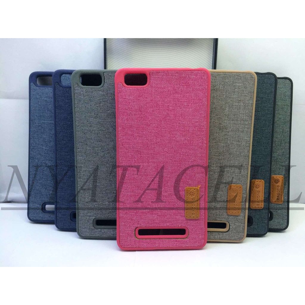 Case Exporia Denim Xiaomi Mi4i Mi4C Mi 4i Mi 4C/Soft/Silikon/Jeans