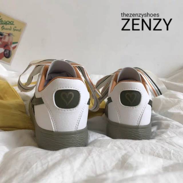 Zenzy Amiko Shoes Korea Design - Sepatu Casual-8