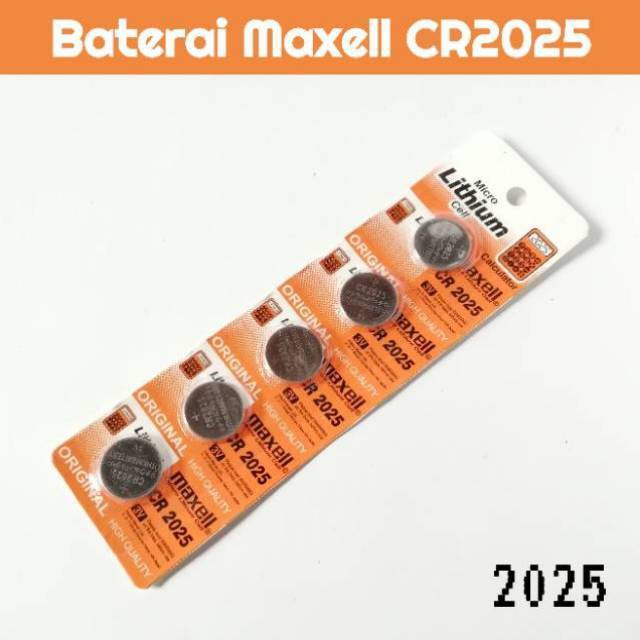 Baterai Murah Maxell 2016 Maxell 2025 Maxell 2032 Maxell CR2016 Maxell CR2025 Maxell CR2032