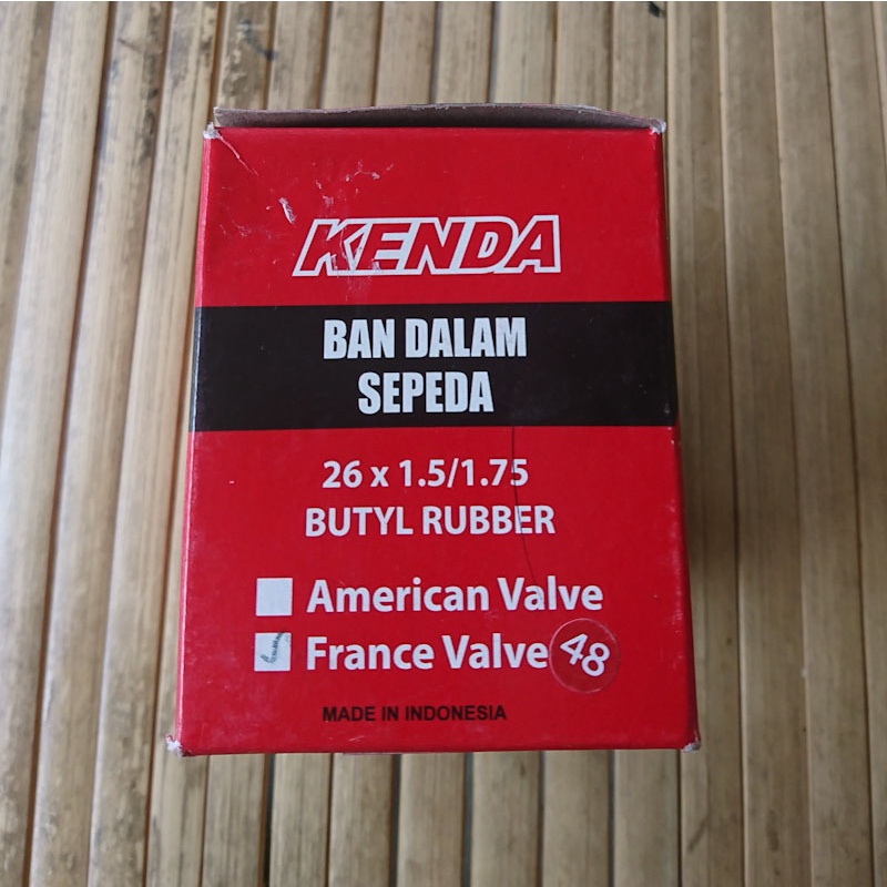 Ban Dalam Sepeda MTB Kenda 26x1.5/1.75 FV48 Presta