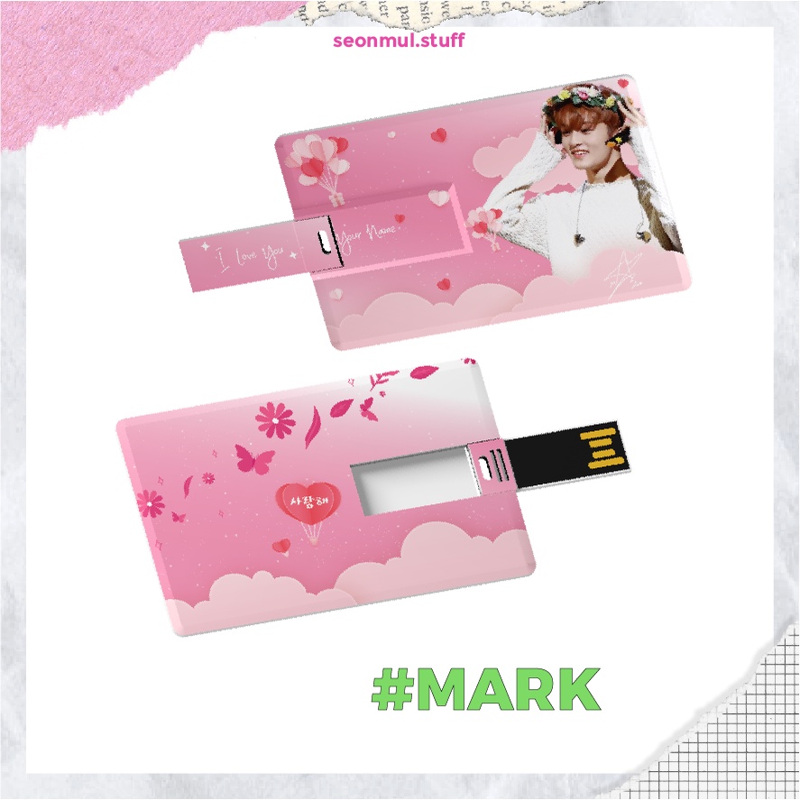 TERMURAH!!! FD CARD NCT DREAM / FD CARD KPOP / FLASH DISK CARD KPOP VALENTINE