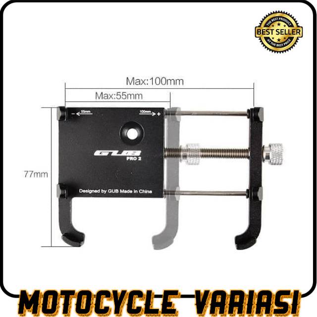 Gub pro 3 original  Holder hp gps stang motor adv pcx beat street dll