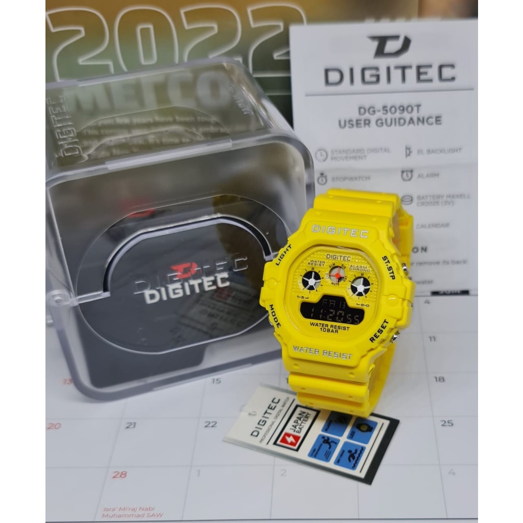 Jam Tangan Digitec DG-5090T Original