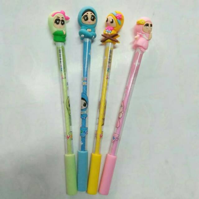 

Pen gel karakter hijab isi 12 pcs
