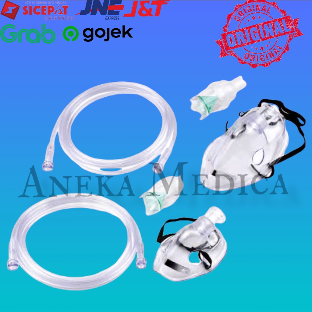 Masker nebulizer GEA anak dan dewasa