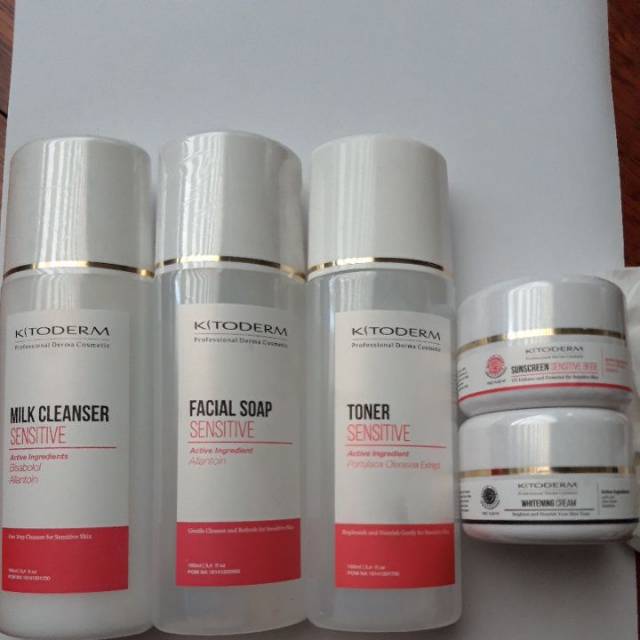 Kitoderm Paket Sensitive plus milk cleanser