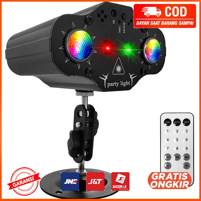 Proyektor Laser LED Lampu Disco DJ Party Lights - AL-001