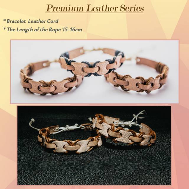 Gelang Bali Kulit Premium Souvenir Bali Eksport