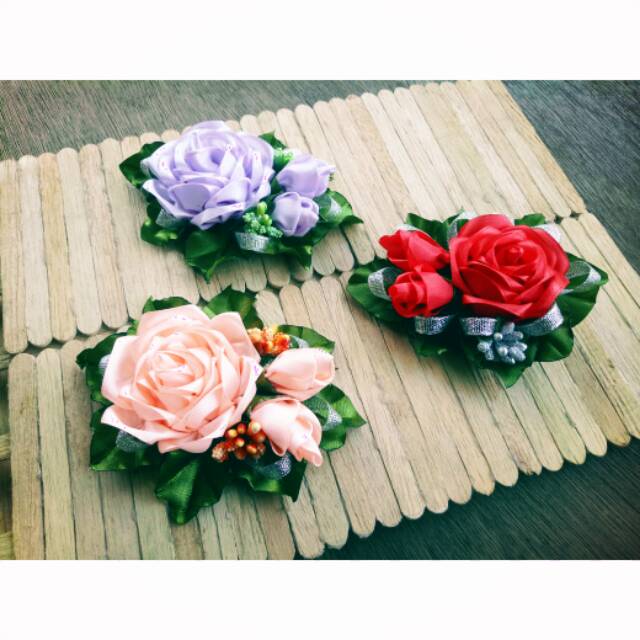 BROS BUNGA /JEPIT BUNGA/ HIASAN DADA FASHION HANDMADE