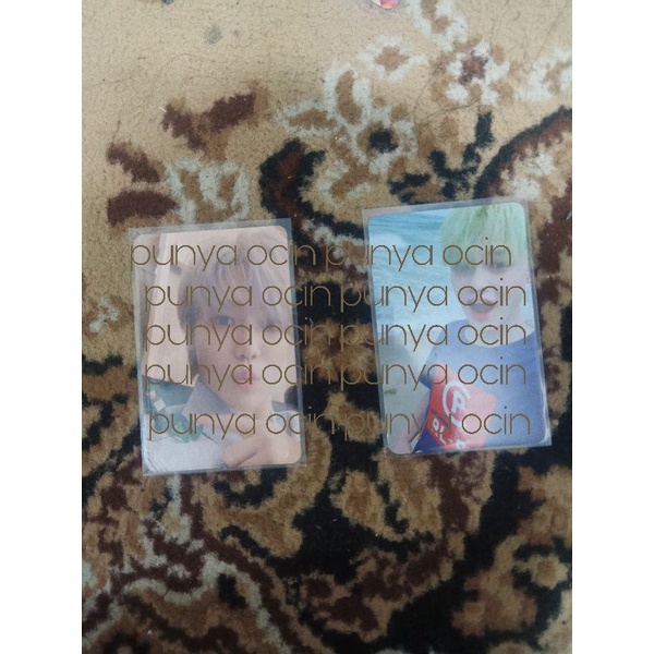 Photocard Jaemin boom ver + chenle wgu