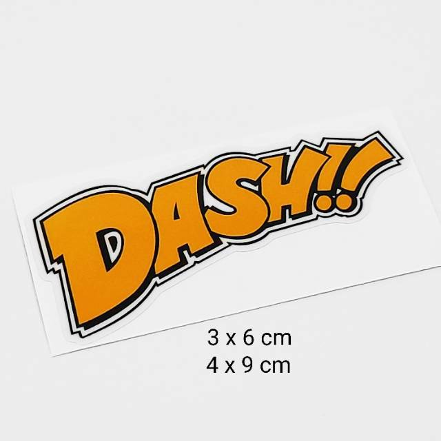 Sticker Dash Yonkuro Tamiya Mini 4wd Large Version