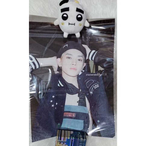 signed poster nct neo zone taeyong