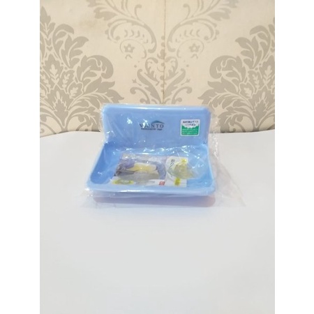 Tempat Sabun Viento Tempel Dinding Kamar Mandi/ Soap Rack 1 Wadah