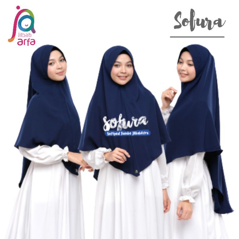 JilbabAfra Sofura Softped Jilbab Afra Arfa