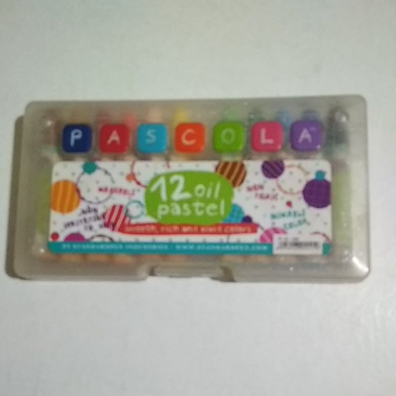 

Krayon pascola 12 warna