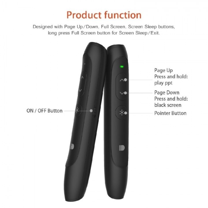 DOOSL DSIT012 Rechargeable 2.4GHz Wireless Remote Control