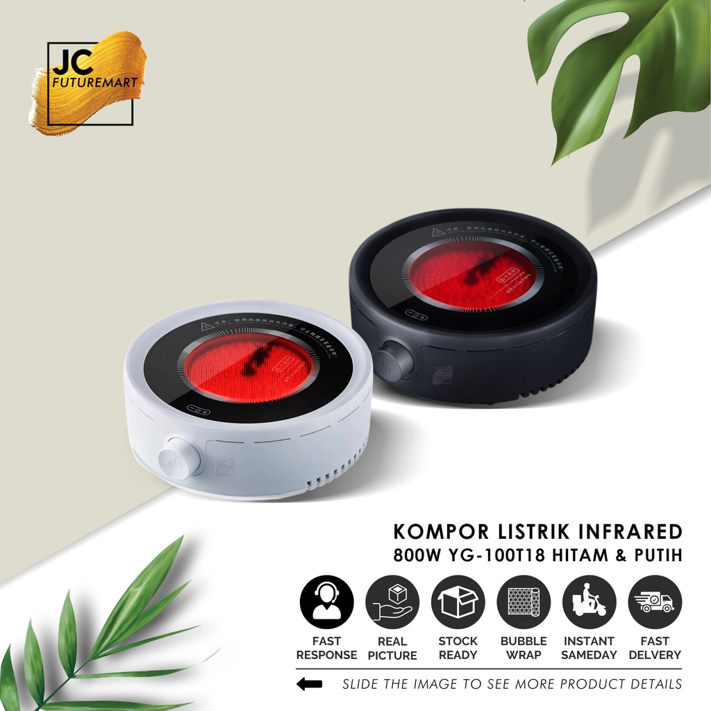 KOMPOR LISTRIK INFRARED COOKER 800W | TEH KOPI MOKA POT MASAK YG100T18