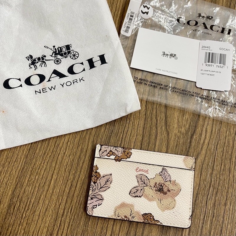 Coach Case Card Preloved