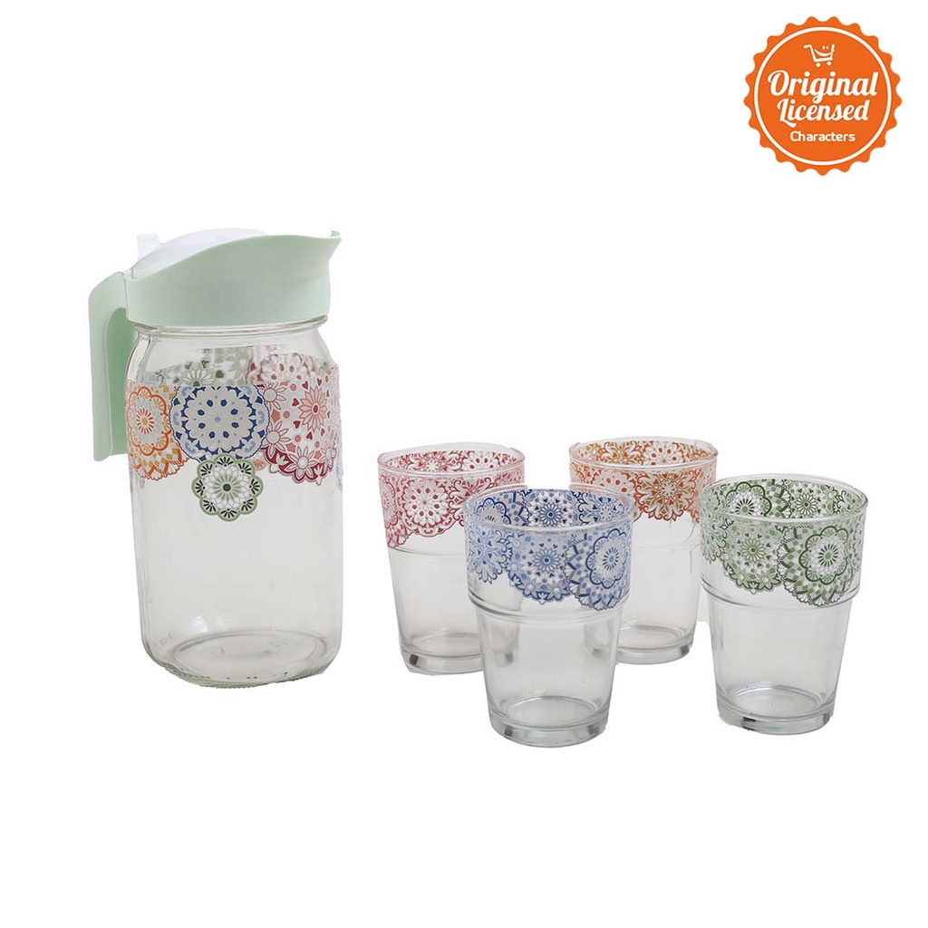 Character Land - Brighton Stackable Drink Set Lace 5Pcs