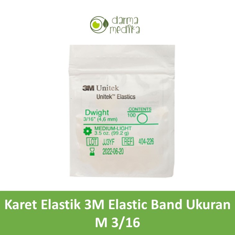 Karet Elastik 3M Dwight Elastic Band Ukuran M