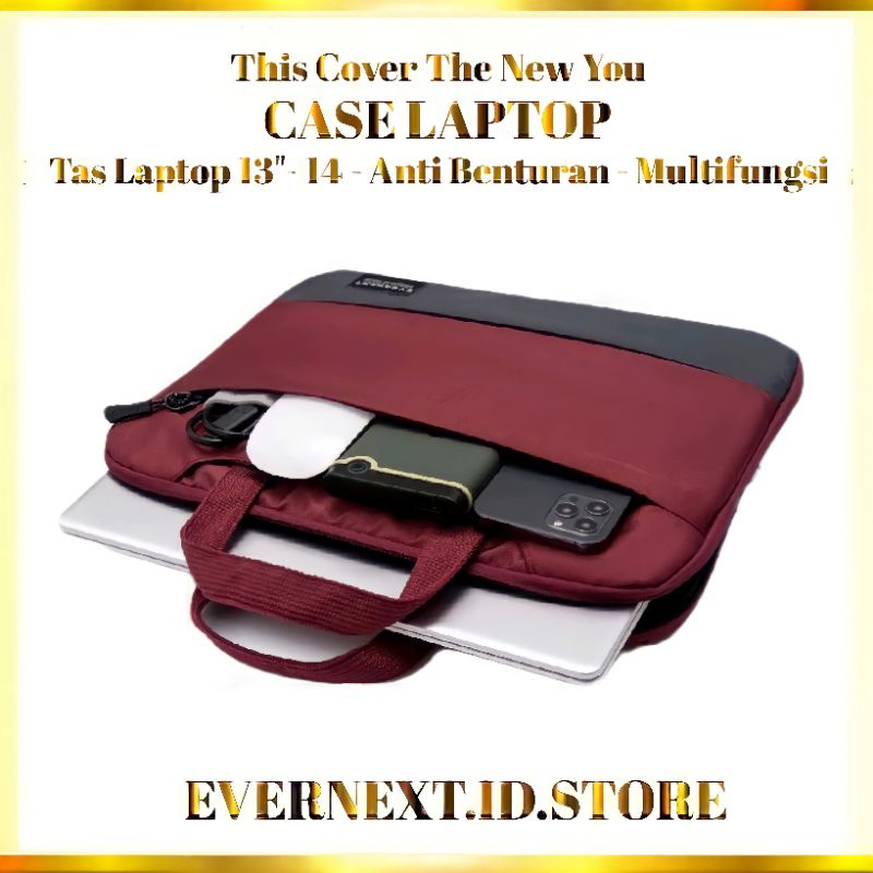 TAS JINJING LAPTOP CASE LAPTOP COVER MACBOOK ASUS HP DELL PELINDUNG LAPTOP 14" COVER LAPTOP SAMSUNG 