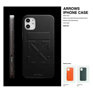 Off-white Case Matte Desain Off-white 3d Untuk Apple