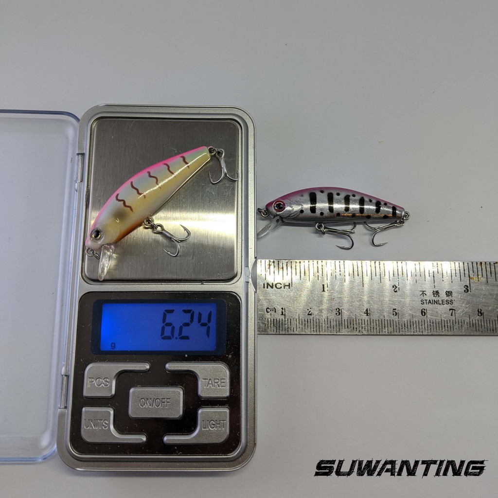 Umpan Lure Minnow 50mm 6.5g Replika Agile Saviors