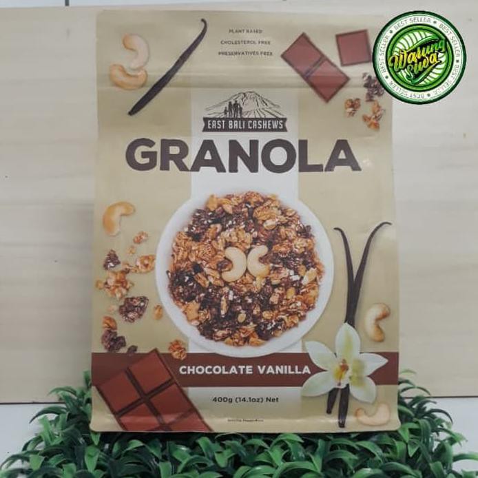 

EAST BALI GRANOLA 400 GRAM - CHOCOLATE VANILLA