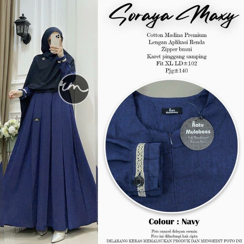 Soraya Maxy by Ratu Mulabes (Pilihan warna kedua)