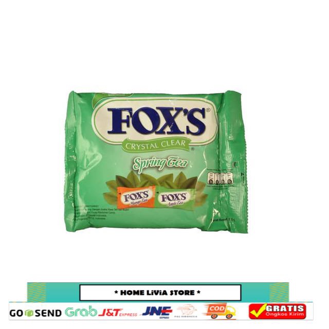

Fox'S Spring Tea Oval Flowrap Permen Manis Menyegarkan 2 x 125 gr