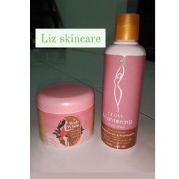 lis skincare paket pencerah tubuh