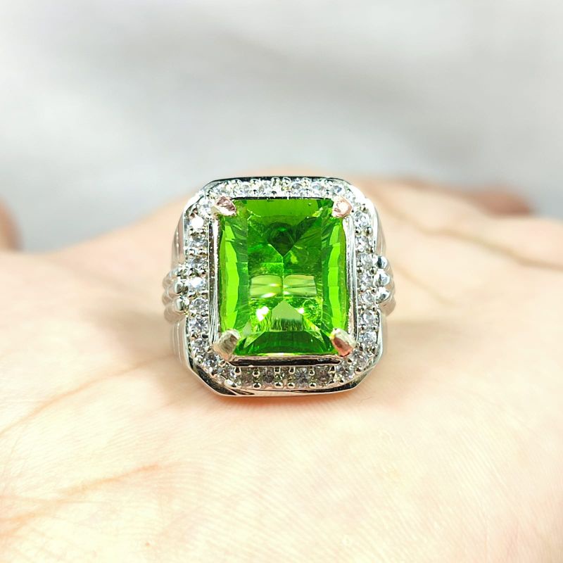 BATU MOLDAVITE TEKTITE ASLI NATURAL