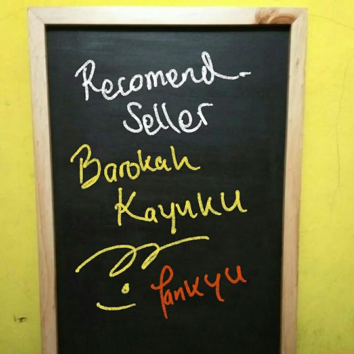 

Papan Tulis Kapur Blackboard 80X50Cm Plus Tripod 012