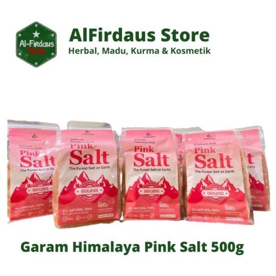 

`````````] Garam Himalayan - Pink Salt ALMAHERA 500GR