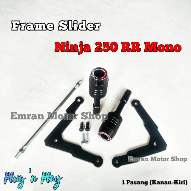 Frame Slider Ninja 250 RR Mono SL ninja mono aksesoris variasi ninja mono