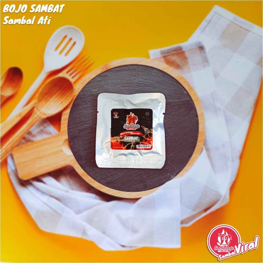 Sambal Viral SAMBal ATi (Bojo SAMBAT) Kemasan Sachet 20gr